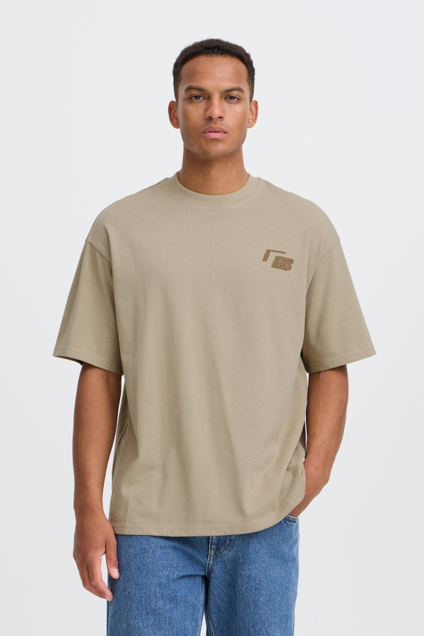 T-shirt Imprimé Beige BHLAYNE BLEND - 1 | TOP 2